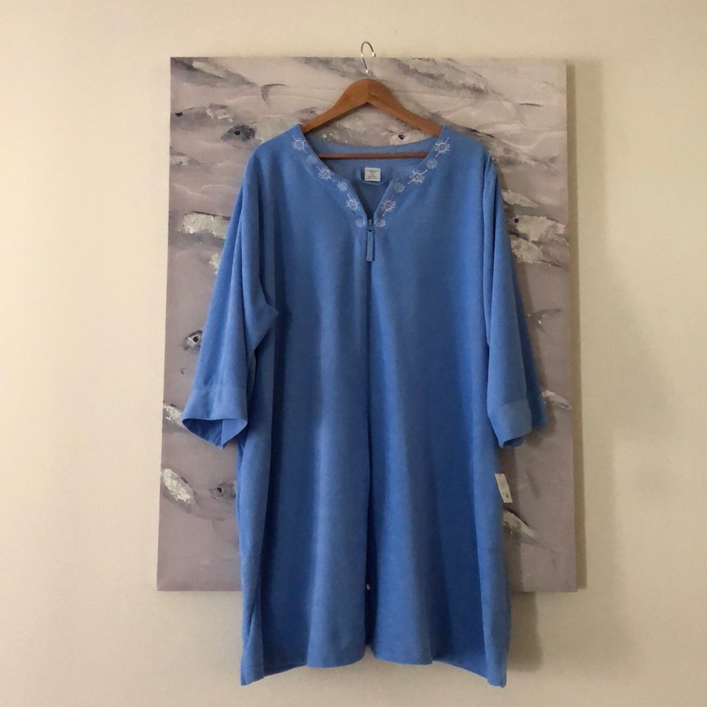 Croft & Barrow Robe Sz 3X NWT 🌲🎁❤️🌲🎁😊 - Picture 2 of 8